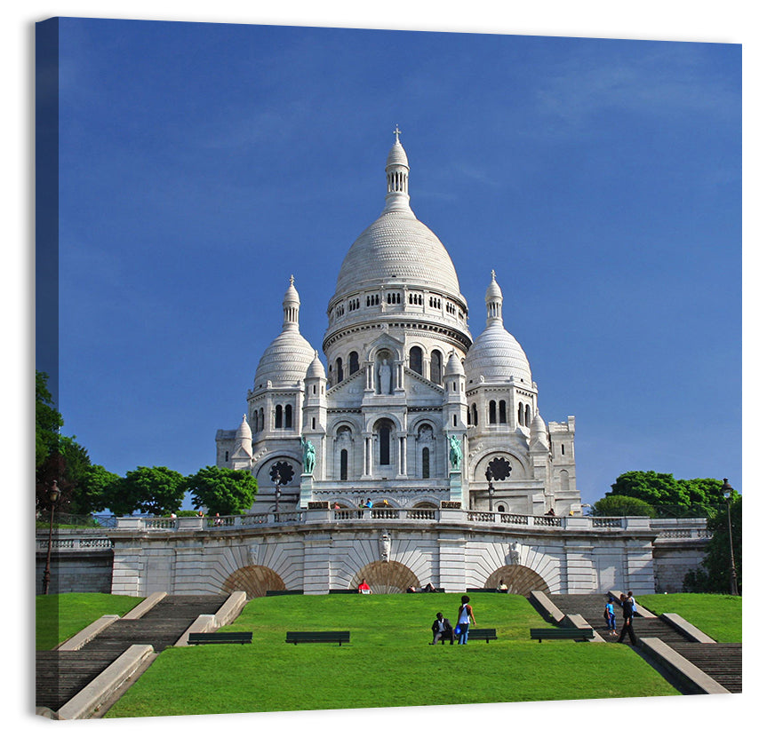 Sacre Coeur Basilica Steps, Paris Wall Art