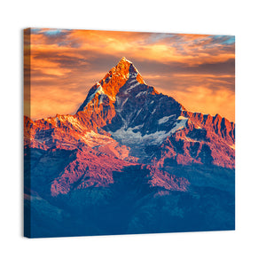 Himalayan Mountain Sunrise Wall Art