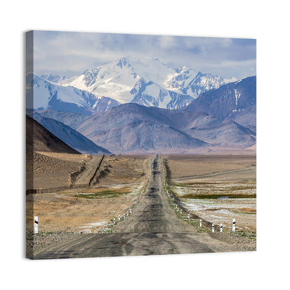 Pamir Mountain Road Wall Art