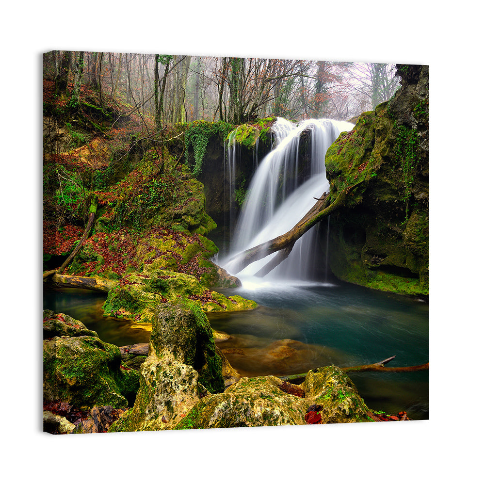 Cheile Nerei Park Waterfall Wall Art