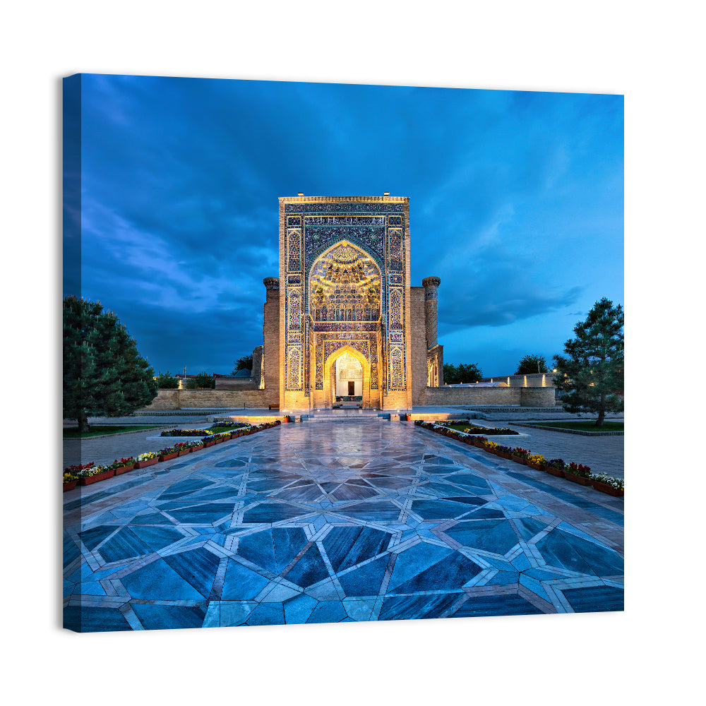Gur-e-amir Twilight Entrance Wall Art