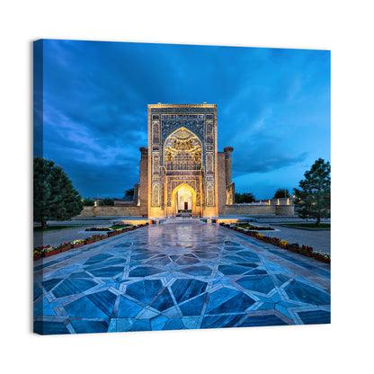 Gur-e-amir Twilight Entrance Wall Art