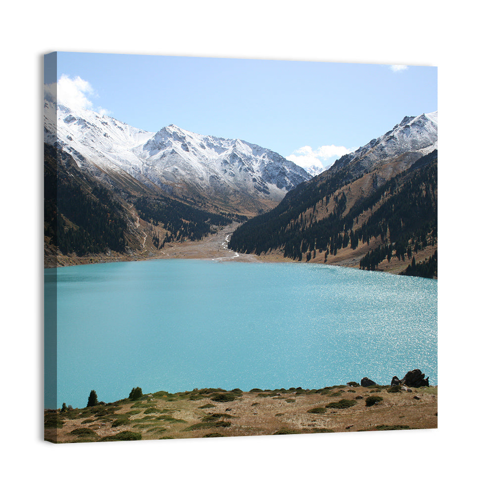 Big Almaty Lake Wall Art