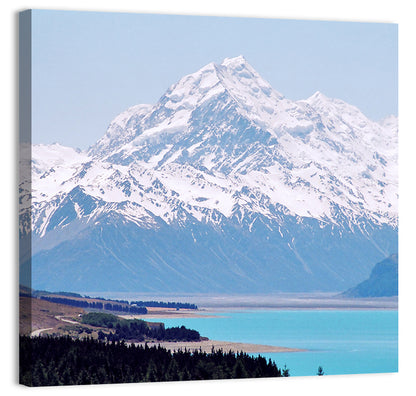 Lake Pukaki and Aoraki Mount Cook Wall Art