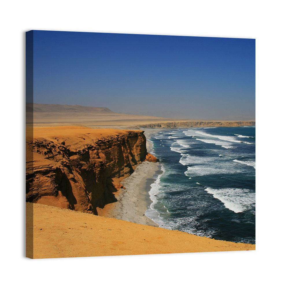 Red Cliffs of Paracas Wall Art