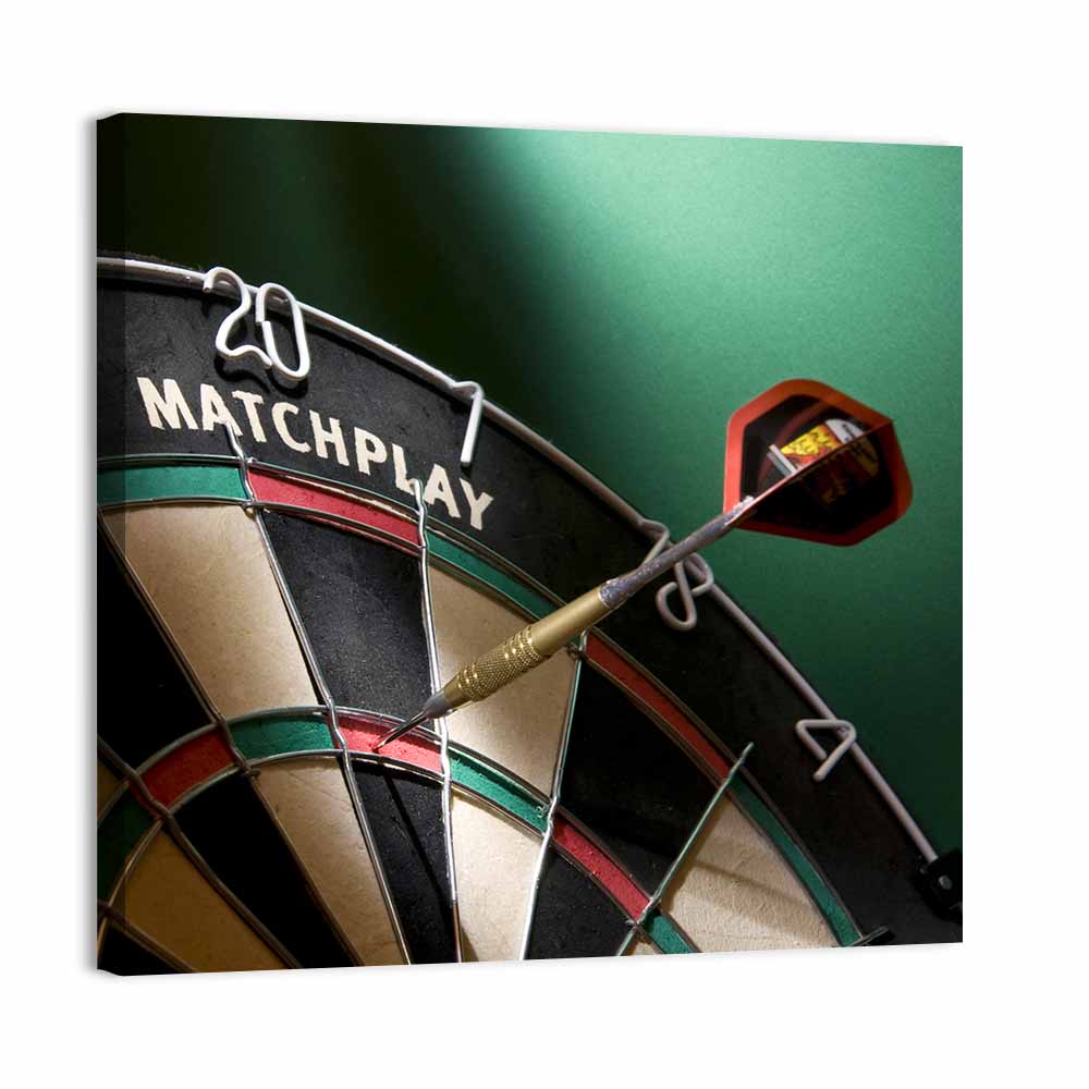 Double Twenty Dart Close-up Wall Art
