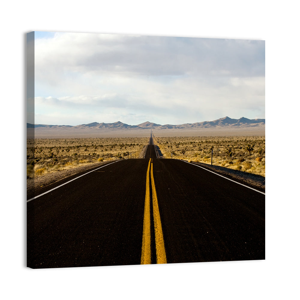 Nevada Desert Highway Wall Art