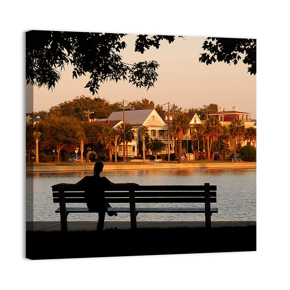 Colonial Lake, Charleston Wall Art