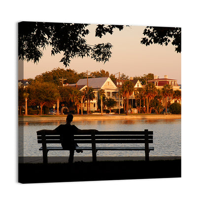 Colonial Lake, Charleston Wall Art