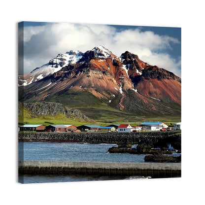 East Fjords Harbor Village Wall Art