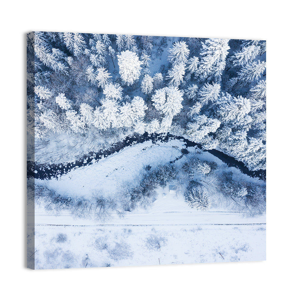 Winding Snowy River Wall Art