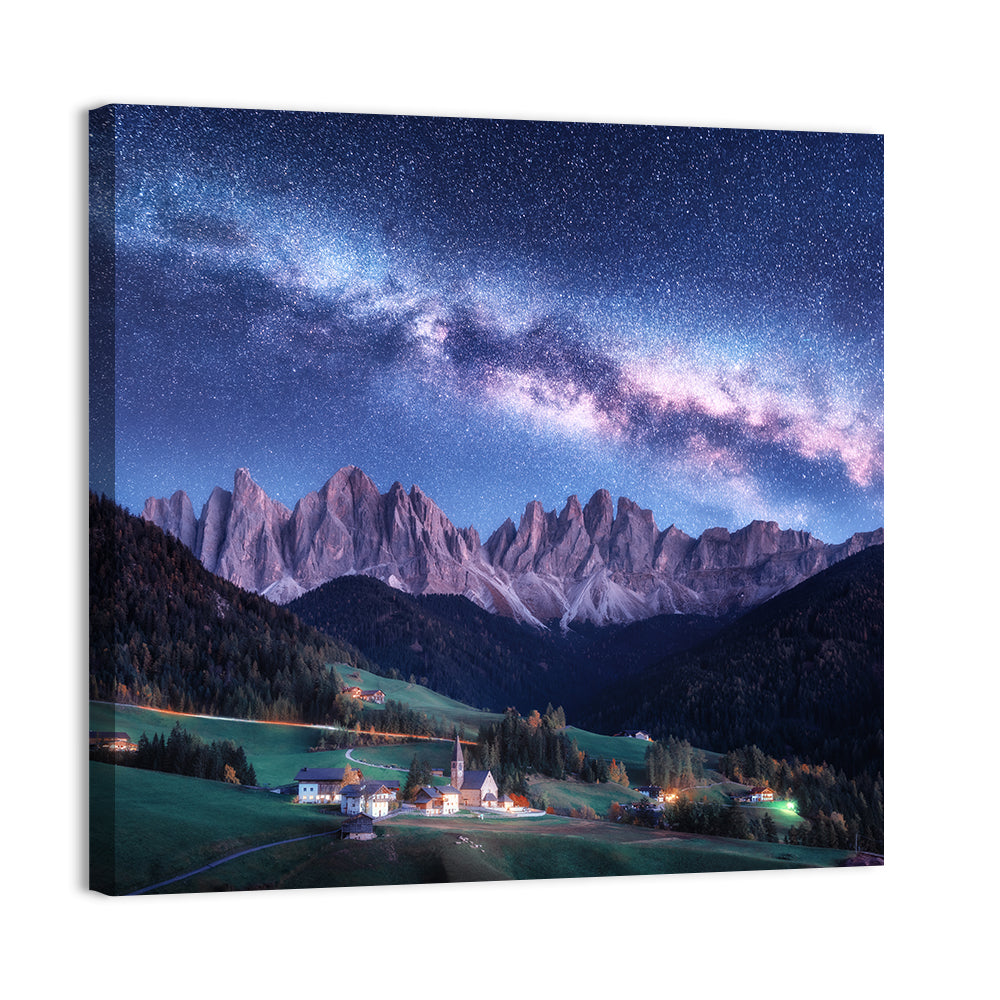 Santa Maddalena Night Sky Wall Art