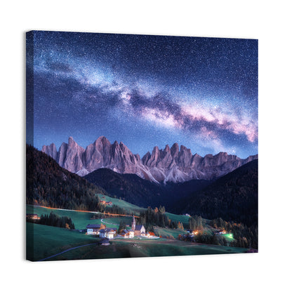 Santa Maddalena Night Sky Wall Art