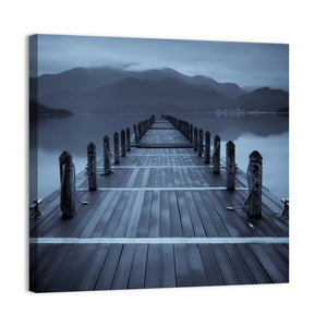 Long Lake Pier Wall Art