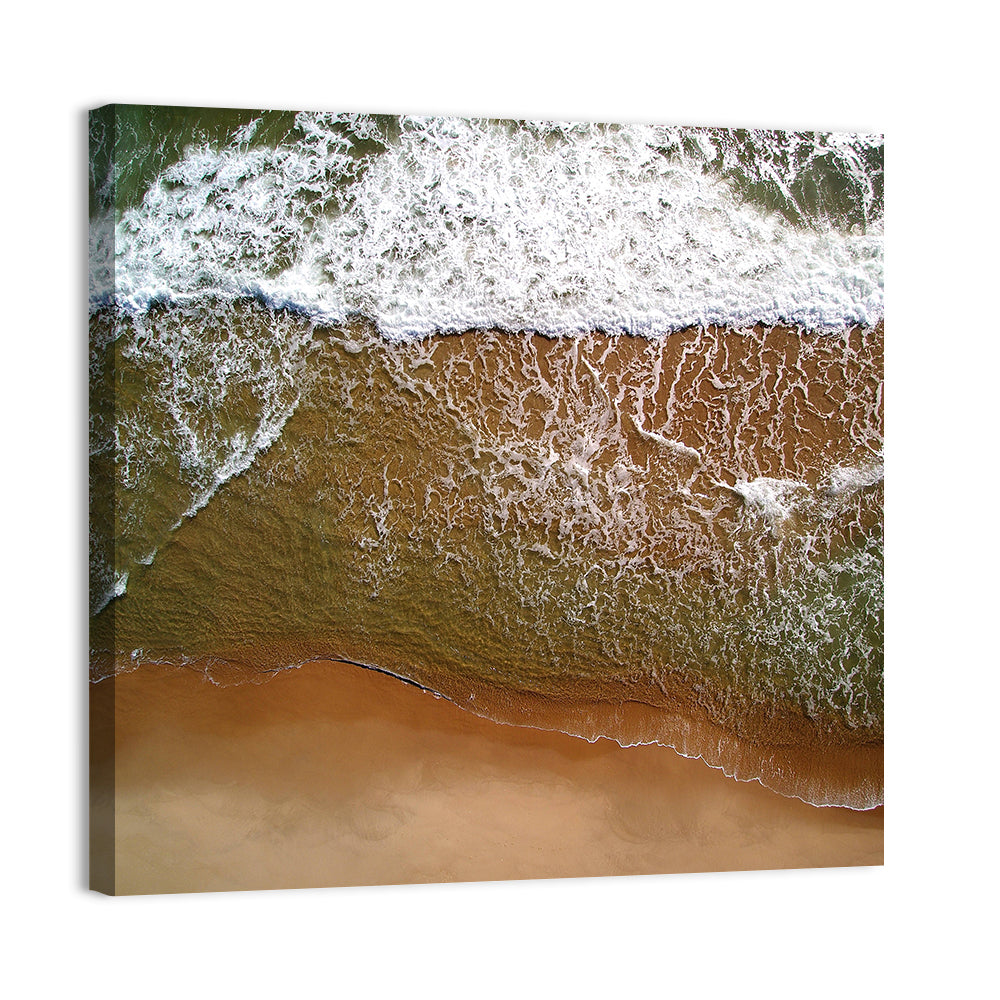 Misquamicut Beach Aerial View Wall Art