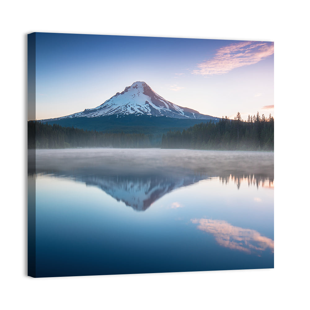 Mount Hood Reflection at Trillium Lake Wall Art