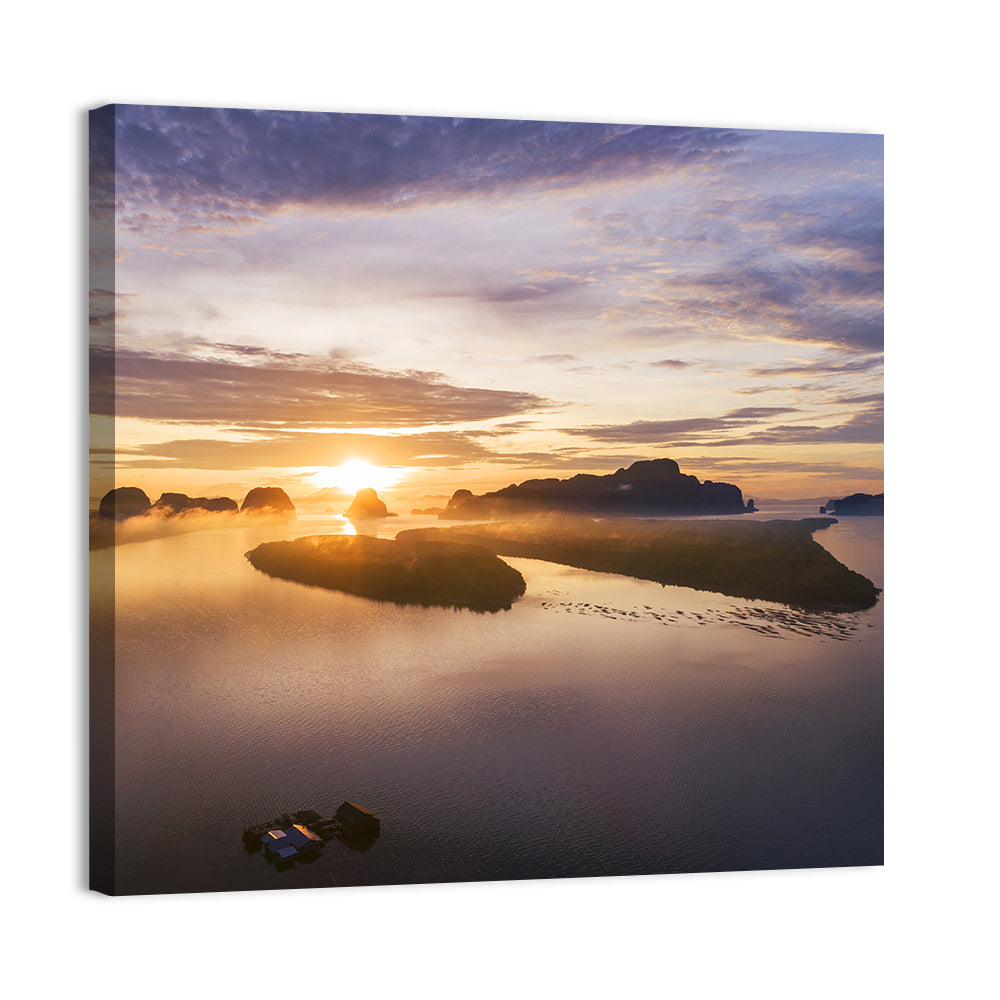 Phang Nga Bay Sunrise Wall Art