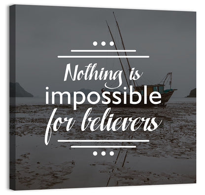 Nothing is Impossible I Wall Art