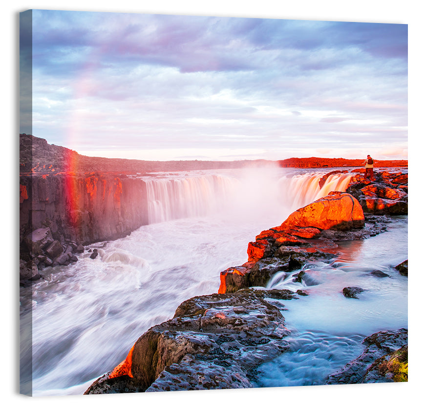 Selfoss Waterfall Wall Art