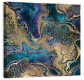 Gilded Geode Abstract Wall Art