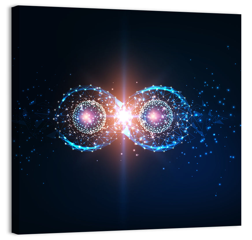 Polygonal Infinity Loop Wall Art