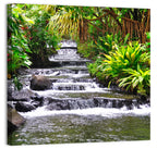 Tabacon Tiered Hot Springs Waterfall Wall Art