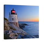 Castle Hill Lighthouse at Dusk Wall Art