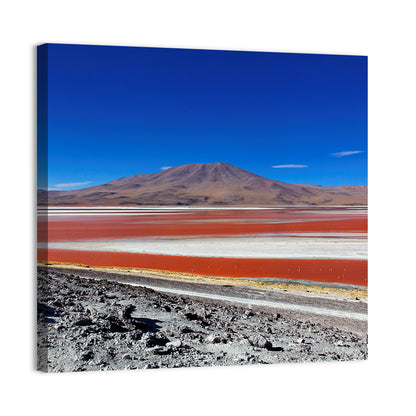 Laguna Colorada Red Lake Wall Art