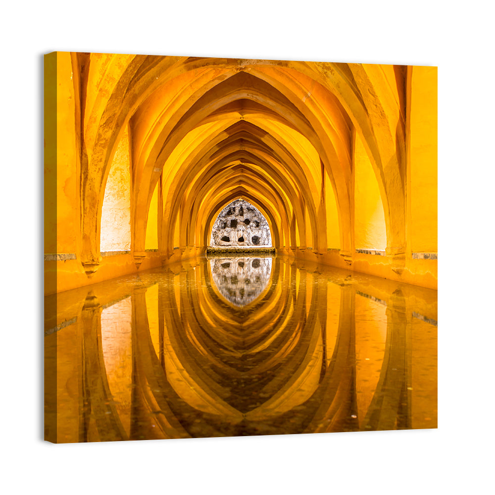 Royal Alcázar Bath Reflections Wall Art