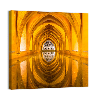 Royal Alcázar Bath Reflections Wall Art