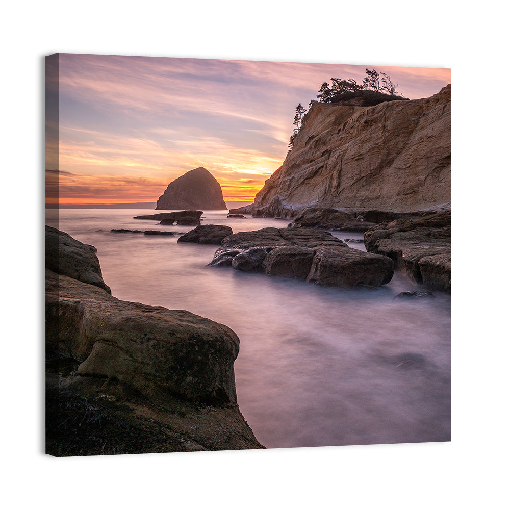 Haystack Rock at Cape Kiwanda Wall Art