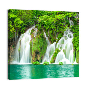 Plitvice Waterfall Wall Art