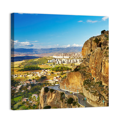 Constantine Cliffside at Golden Hour Wall Art