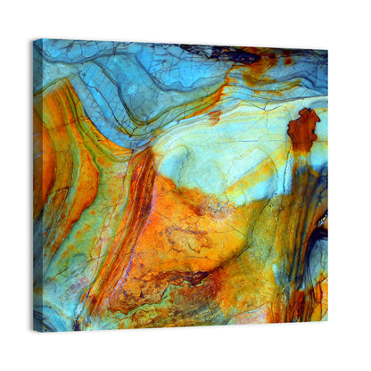 Agate-inspired Rock Pattern Wall Art