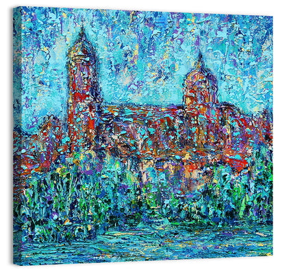Salamanca Dual Domes Reflection Wall Art