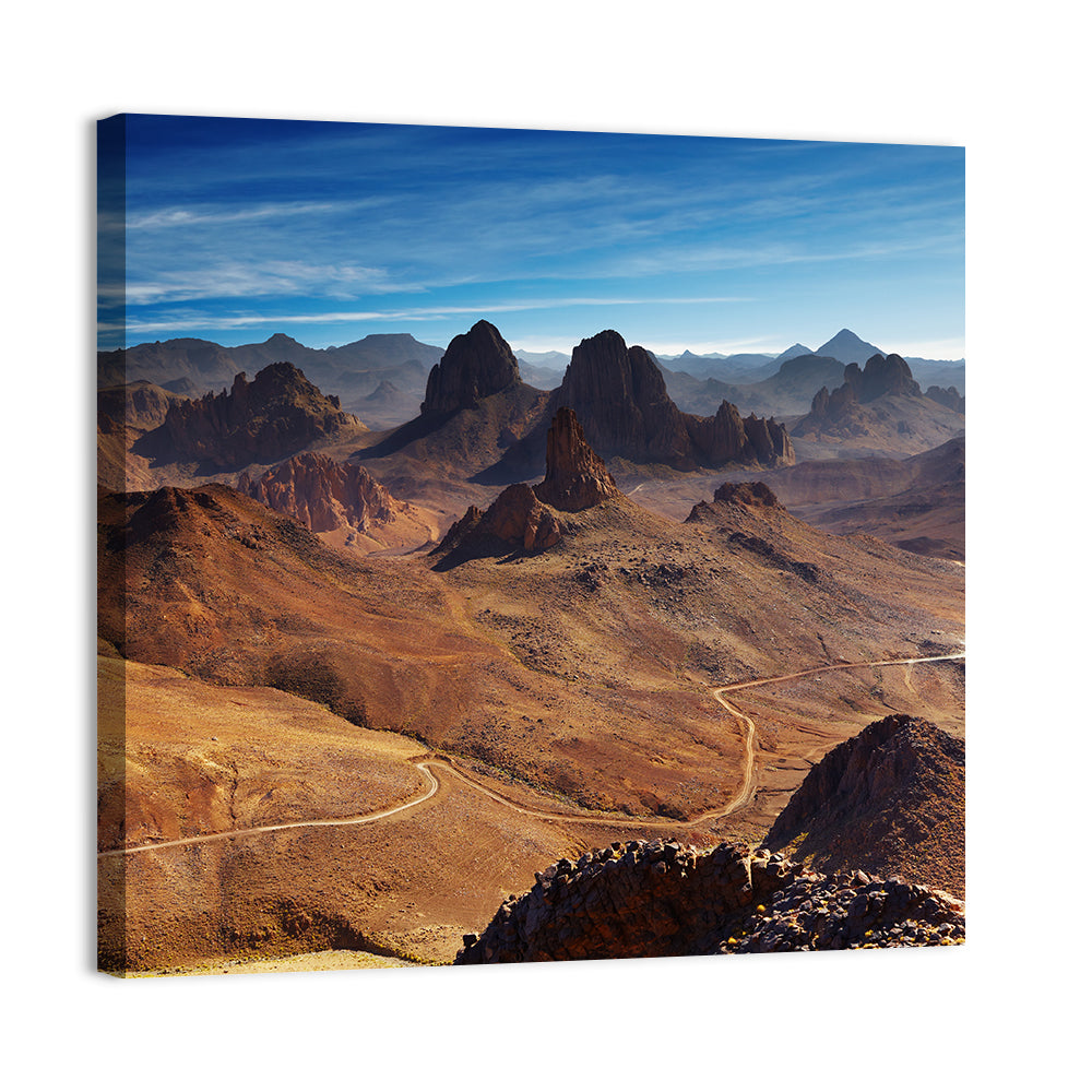 Hoggar Mountain Road Wall Art