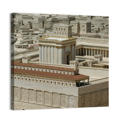 Holyland Model Second Temple Wall Art