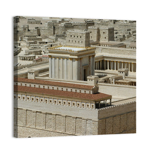 Jerusalem Second Temple Wall Art