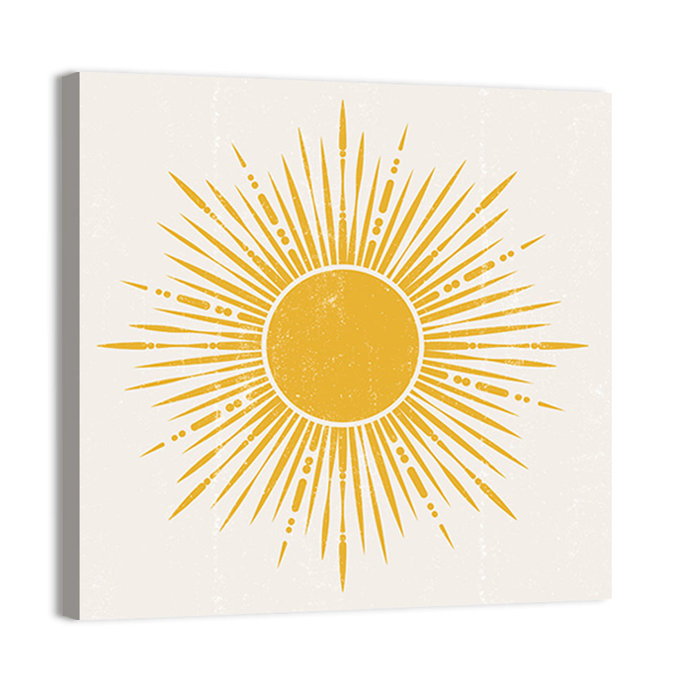 Sun Boho Minimalist II Wall Art