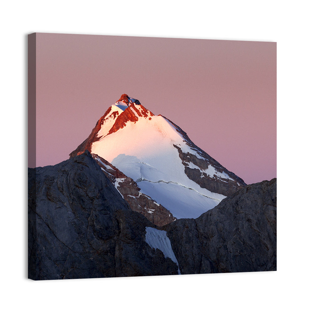 Mount Chimtarga Alpenglow Wall Art