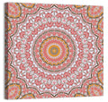 Pink Mosaic Mandala Wall Art