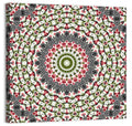 Cherry Mosaic Mandala Wall Art