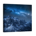 Milky Way Over Snowy Dolomites Wall Art