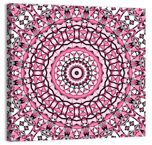 Mosaic Kaleidoscope Mandala Wall Art