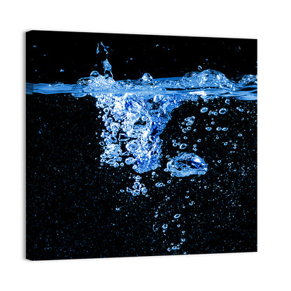 Underwater Bubble Motion Wall Art