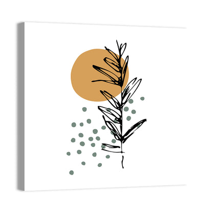 Ink Botanical Sun Study Wall Art