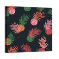 Palm Leaves with Scribbled Circles Wall Art