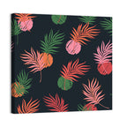 Palm Leaves with Scribbled Circles Wall Art