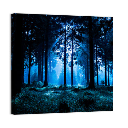 Thuringia Forest at Dusk Wall Art