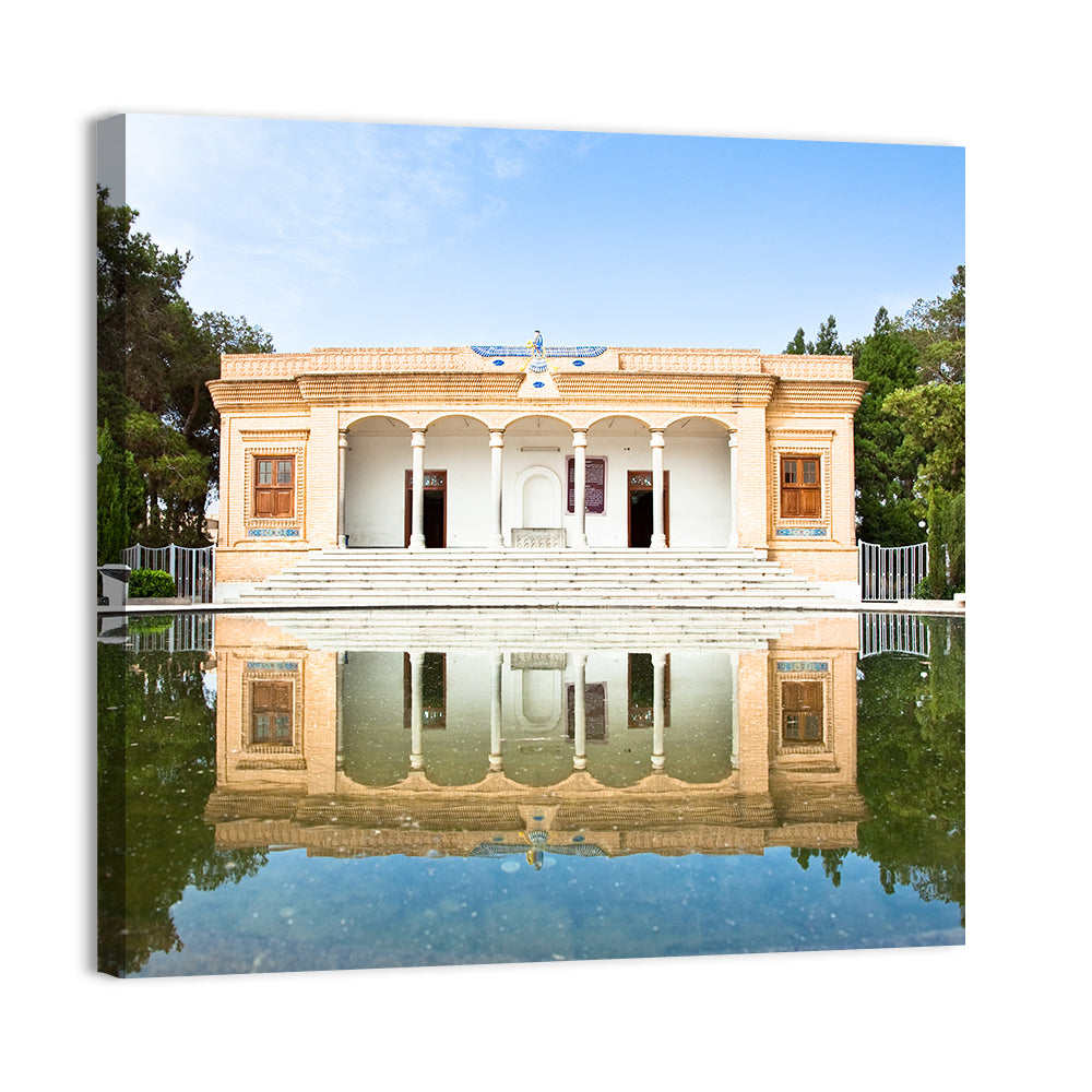 Yazd Fire Temple Reflection Wall Art